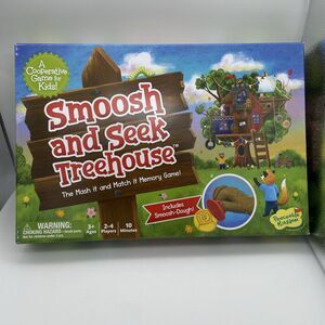 New Kids Game Smoosh and Seek Treehouse Age 3+ Peaceable Kingdom Strategy Skills